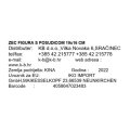 ZEC FIGURA S POSUDICOM 19x16 CM