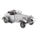 AUTO DEKORACIJA OLDTIMER 16x7,5x6,5 CM - METALNI SREBRNI