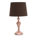 STOLNA LAMPA NOĆNA METALNA - BRONČANA BOJA  30x48 CM
