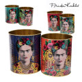 FRIDA KAHLO LIMENE POSUDICE 2/1 DEKORIRANE 13x11 CM - SORT