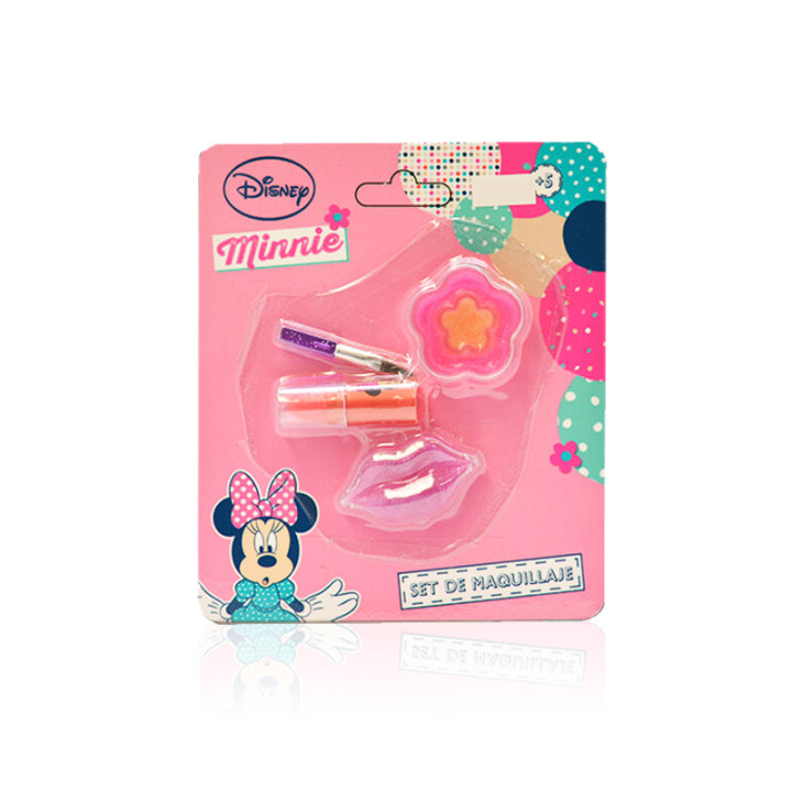 MINNIE MOUSE KOZMETIČKI SET DJEČJI NA BLISTERU 15x13 CM