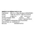 MREŽICA ZA PRŽENJE INOX 22 CM