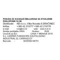 POSUDA ZA KUHANJE EMAJLIRANA SA STAKLENIM POKLOPCEM 18 CM