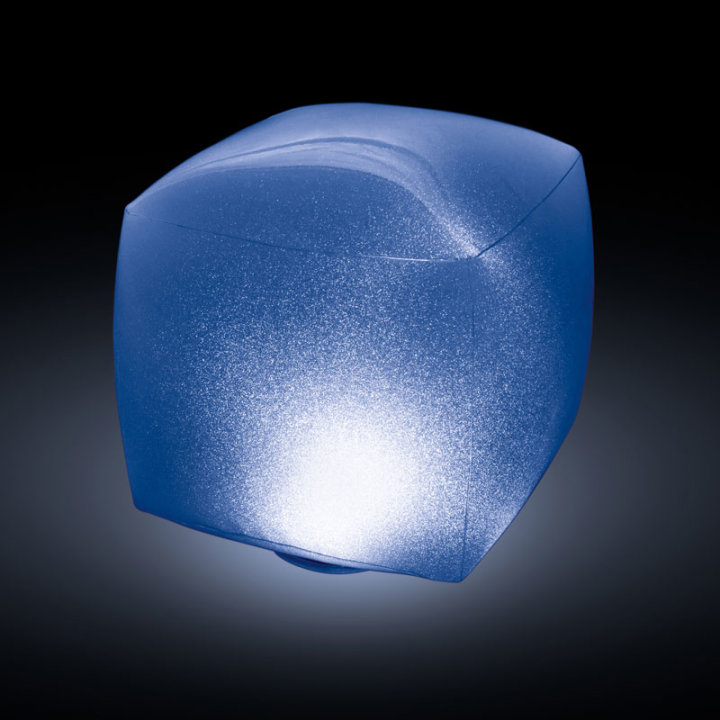 LED LAMPICA PLUTAJUĆA ČETVRTASTA 23x23x22 CM