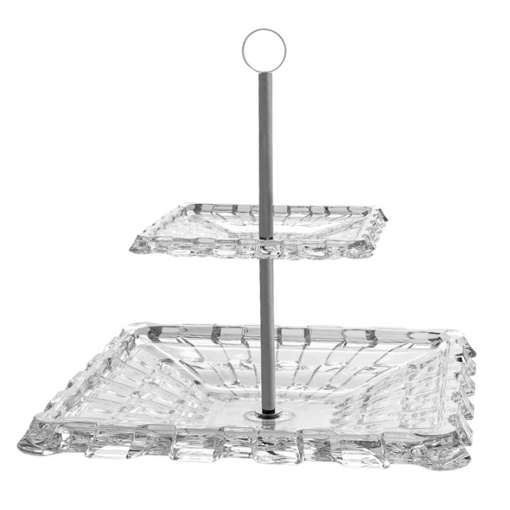 ETAŽER KRISTALIN CASCADE 2 NIVOA 30,5 CM
