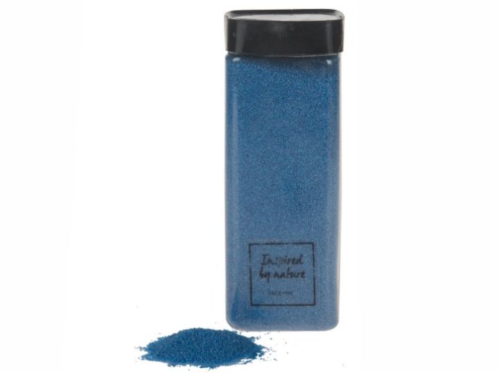 DEKORATIVNI PIJESAK - TAMNO PLAVI 650 ML