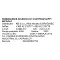 ROĐENDANSKE SVIJEĆICE 24/1 S NATPISOM HAPPY BIRTHDAY