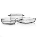 VATROSTALNE POSUDE - 4 DIJELNI SET (2100+1950+1550 ML)