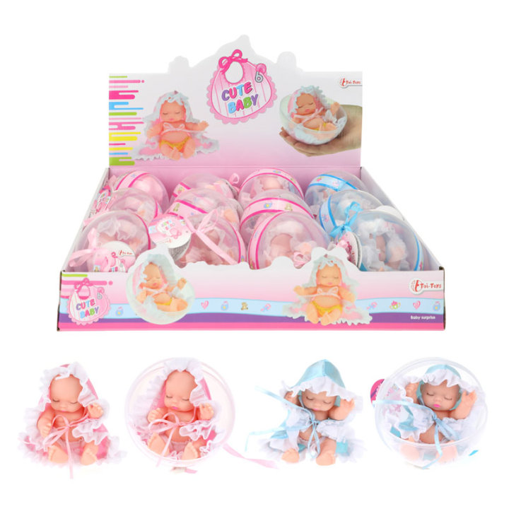 LUTKA BABY BORN U PROZIRNOJ KUGLI 10,5 CM