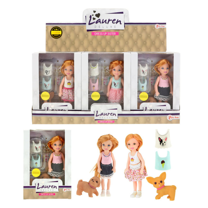 LUTKICA LAUREN DELUXE ZA PRESVLAČENJE