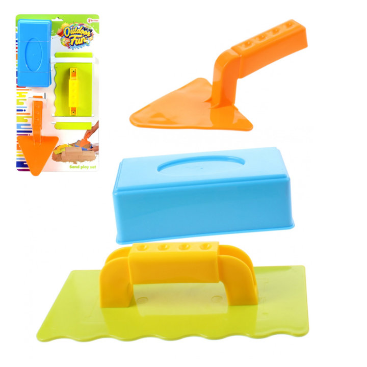 ALAT SET ZA IZRADU CIGLI OD PIJESKA NA BLISTERU 38x20 CM