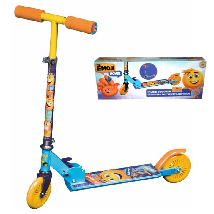 THE EMOJI ROMOBIL SCOOTER ALUMINIJSKI SKLOPIVI 78x65,5x29 CM