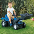 Traktor na pedale s utorivačem Ranchero plavi