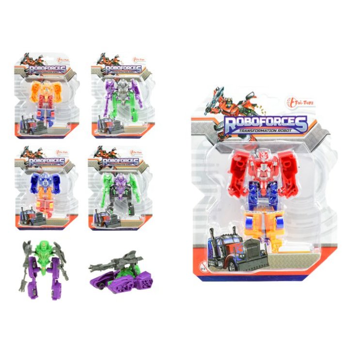 ROBOT TRANSFORMER 9 CM NA BLISTERU