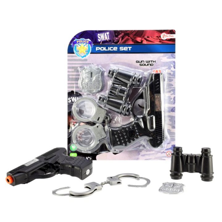 POLICIJSKI SET NA BLISTERU 28x23 CM