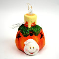 TIKVA HALLOWEEN KERAMIČKA S LED SVJETLOM 13x9 CM - SORT
