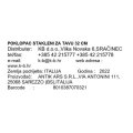 POKLOPAC STAKLENI ZA TAVU 32 CM