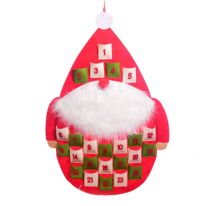 ADVENTSKI KALENDAR BOŽIĆNJAK 82x59,5 CM
