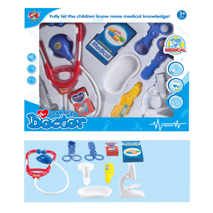 DOKTOR SET ZA IGRU U KUTIJI - PLAVI