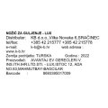 NOŽIĆ ZA GULJENJE - LUX