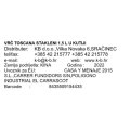 VRČ TOSCANA STAKLENI 1,5 L U KUTIJI