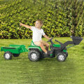 TRAKTOR NA PEDALE S UTOVARIVAČEM I PRIKOLICOM RANCHERO 52x171x45 CM