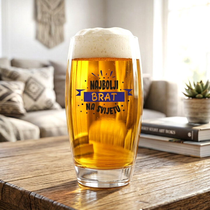 ČAŠA NAJBOLJI BRAT S TISKOM 0,5 L