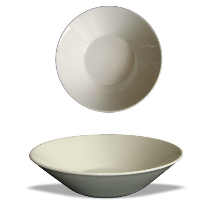 TANJUR DUBOKI PORCULANSKI 21,5 CM - KREM
