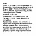 STOLIĆ ZA IGRU SA 30 KOCKICA