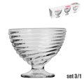 ZDJELICE ZA SLADOLED BOHEMIA 3/1 10x8,5 CM