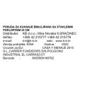 POSUDA ZA KUHANJE EMAJLIRANA SA STAKLENIM POKLOPCEM 24 CM