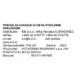 POSUDA ZA KUHANJE 20 CM SA STAKLENIM POKLOPCEM