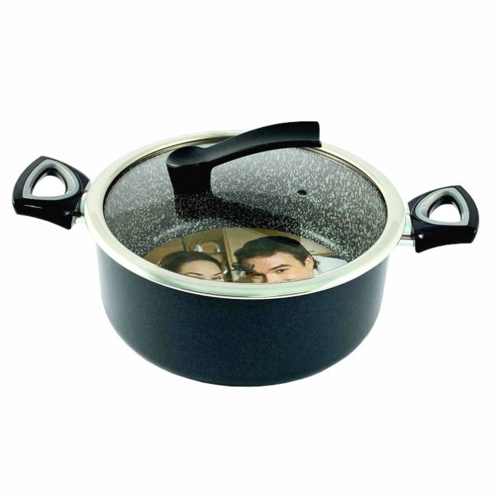 POSUDA ZA KUHANJE 24 CM SA STAKLENIM POKLOPCEM