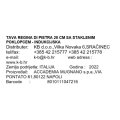 TAVA REGINA DI PIETRA 28 CM SA STAKLENIM POKLOPCEM - INDUKCIJSKA