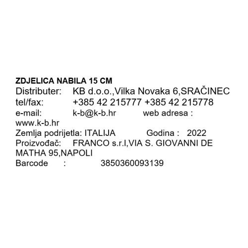ZDJELICA NABILA 17 CM
