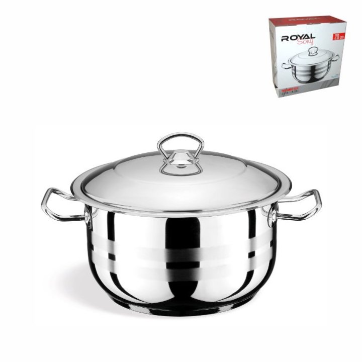 POSUDA ZA KUHANJE INOX ROYAL-SONG 20 CM 3,2 L