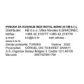 POSUDA ZA KUHANJE INOX ROYAL-SONG 24 CM 6,3 L