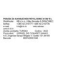 POSUDA ZA KUHANJE INOX ROYAL-SONG 34 CM 18 L