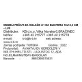 MODELI PEČATI ZA KOLAČE 4/1 NA BLISTERU 18x13,5 CM - LUX
