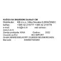 KUĆICA SA SNIJEGOM 33x36x21 CM