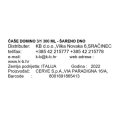 ČAŠE DOMINO 3/1 300 ML - ŠARENO DNO