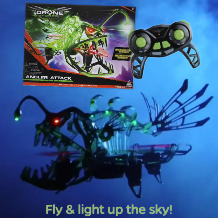 DRON ANGLER ATTACK SA SVJETLOM
