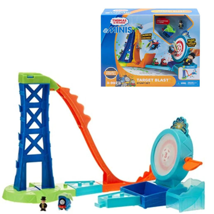 TOMICA I PRIJATELJI VAGON S RAMPOM I METOM ZA GAĐANJE