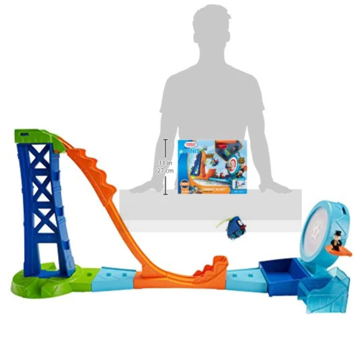 TOMICA I PRIJATELJI VAGON S RAMPOM I METOM ZA GAĐANJE