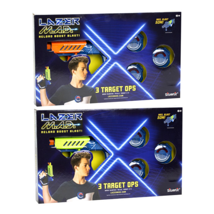 PIŠTOLJ LASER M.A.D. SA 3 ZVUČNE METE