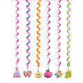 TWISTS & TWIRLS DEKORACIJE ZA KOSU U VREĆICI 11 CM - SORT