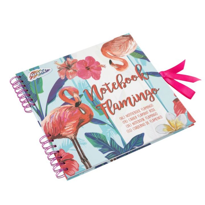 NOTES FLAMINGO - SPIRALNI UVEZ