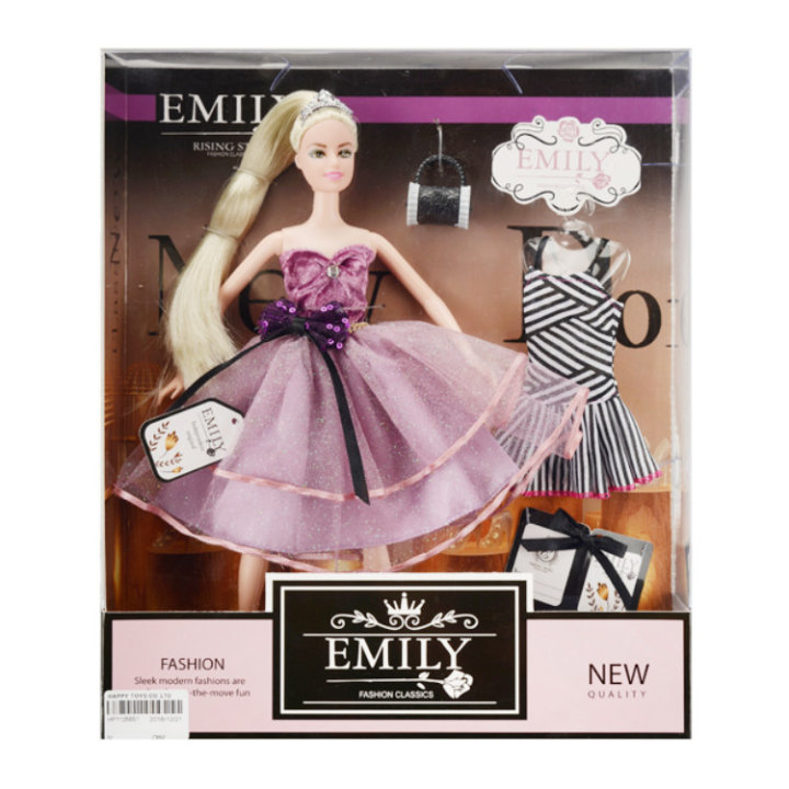 LUTKA EMILY FASHION 29 CM S HALJINOM I PRIBOROM