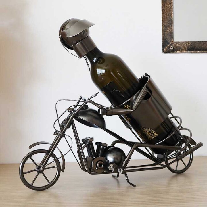 STALAK ZA VINO METALNI - MOTORIST