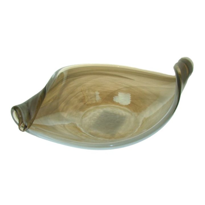 ZDJELA CARAMELA MURANO 35x24 CM BEŽ PERLA